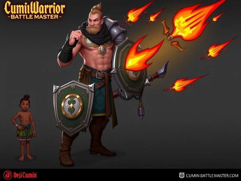 Cumin Warrior Character Design